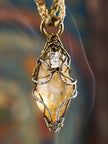 Seven Chakra Divine Clarity Necklace & Bracelet Clear Crystal