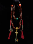 Ancient Bodhi Root Turquoise Ritual Bracelet