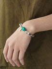 Free Spirit Turquoise Feather Bracelet