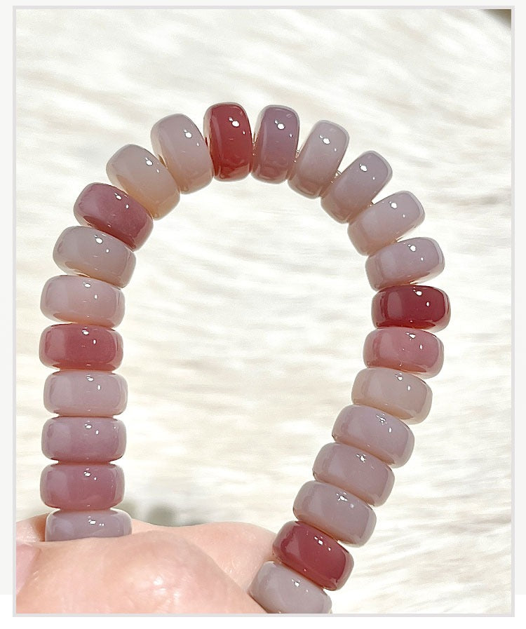 New Multi-color Flake Bodhi Bracelet — 10×7mm for Stress Relief & Mindful Play