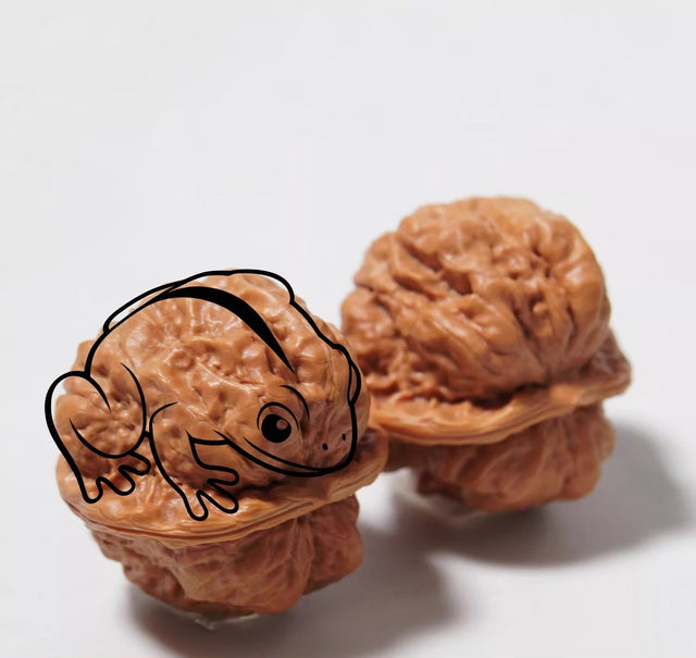 Yanqing Toad Head Playing Walnuts — Classic Popular Edition. Fast Color. Full Character. Ready to Play.