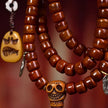 8×6mm Yak Bone 108 Beads Strength & Protection Mala
