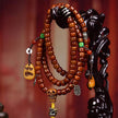 8×6mm Yak Bone 108 Beads Strength & Protection Mala