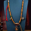 Handmade 108-Bead Camel Bone Mala for Luck & Protection