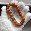 New Colorful Garlic Beads Bodhi Bracelet — Unique Marble Pattern. 14mm. One of a Kind.