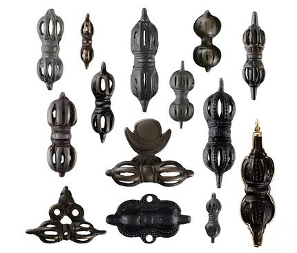 Tibetan Guardian Butterfly Phurba Thokcha Necklace