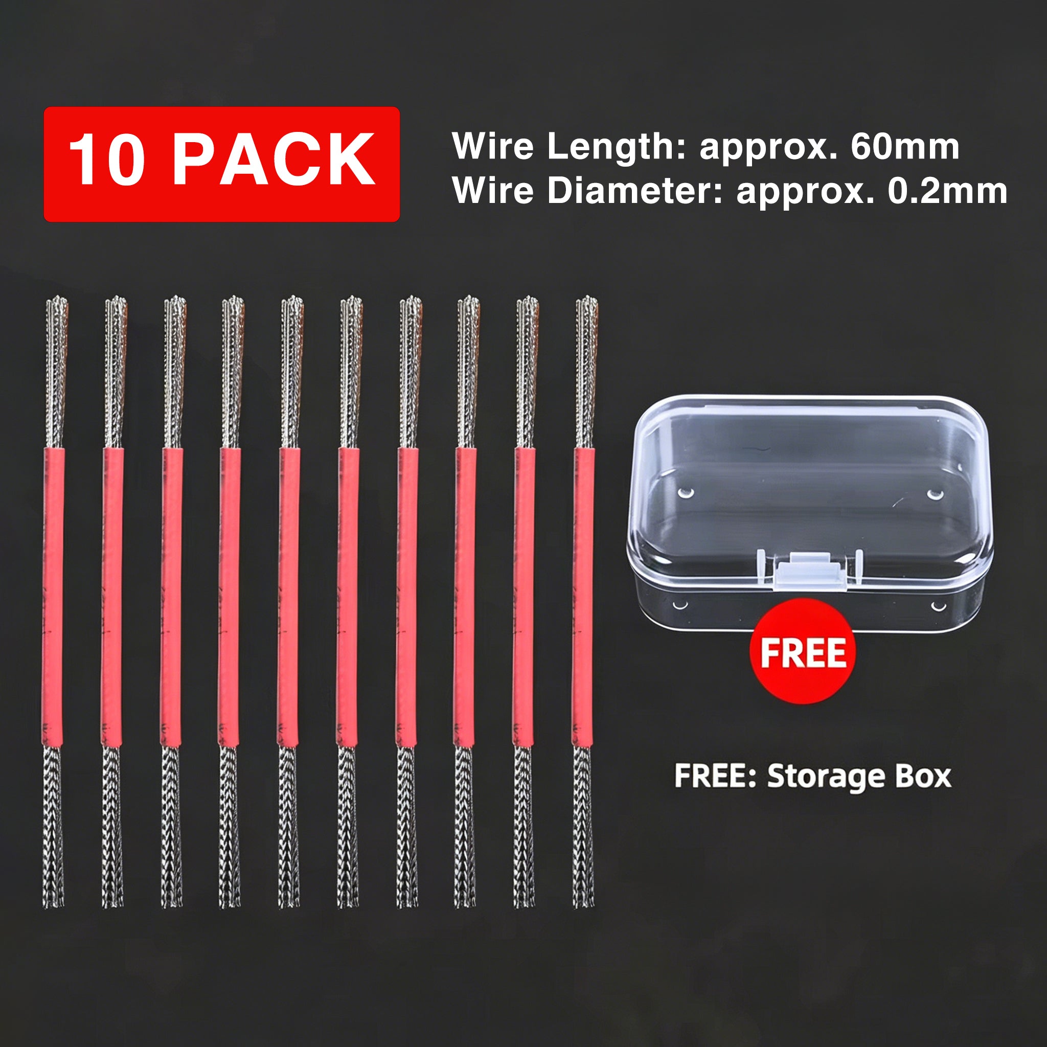 Precision 304 Stainless Steel Crevice Cleaning Wire Brushes — 10-Pack for Wenwan Maintenance