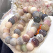 Drunken Grape · Garlic-Shaped Bodhi Bracelet — Deep Purple. Gentle Patience. Slow Beauty.