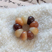 Adorable Mini Garlic Clove & Mangosteen Handheld Charms — Bodhi Seed Fidget Set