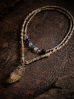 Seven Chakra Divine Clarity Necklace & Bracelet Clear Crystal