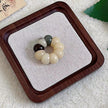 Adorable Mini Garlic Clove & Mangosteen Handheld Charms — Bodhi Seed Fidget Set