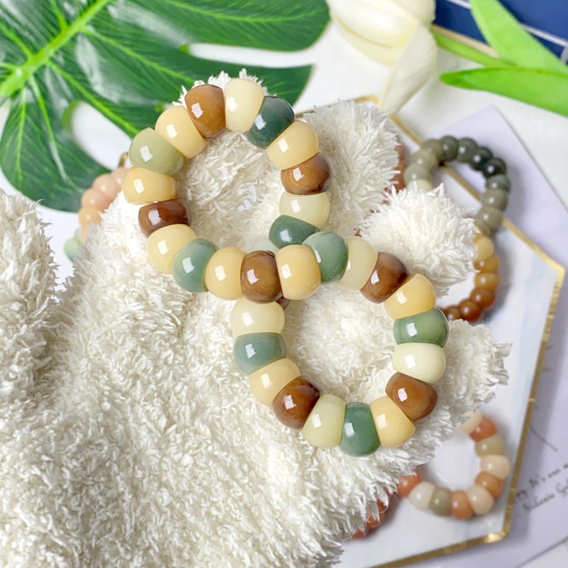 Meditation Beads · Fidget Bracelet for Anxiety — Smooth. Grounding. Slowly Yours.