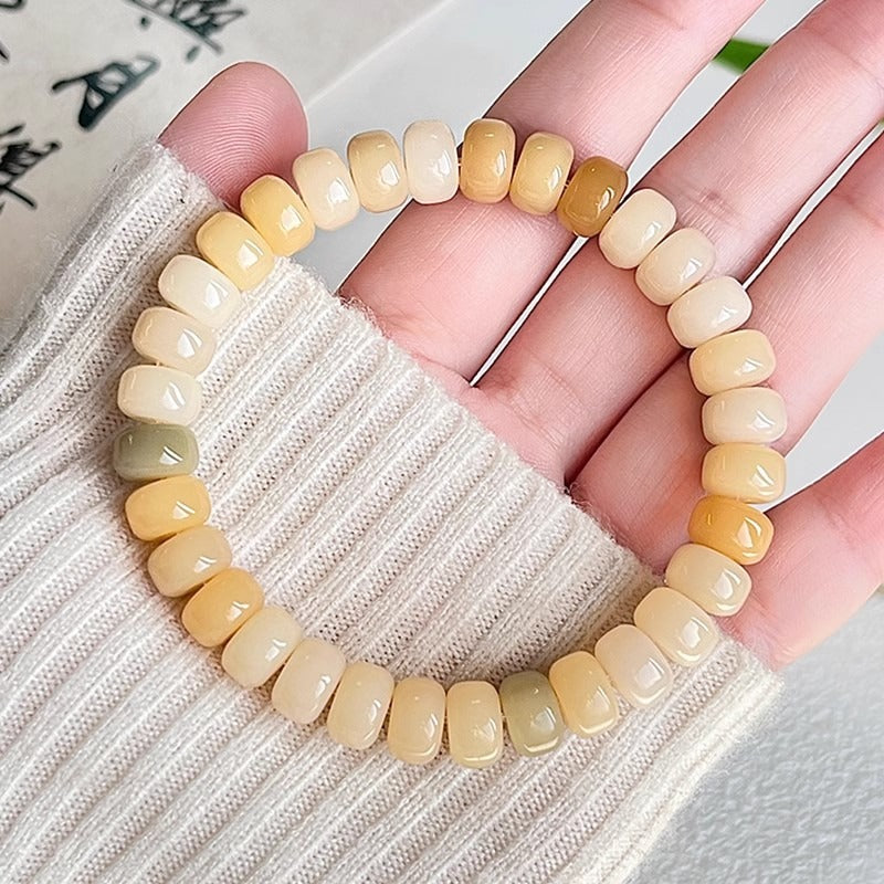 New Multi-color Flake Bodhi Bracelet — 10×7mm for Stress Relief & Mindful Play