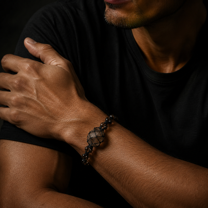 The Force Energy Smoky Quartz Bracelet