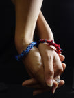 Tibetan Love Bracelet - Handwoven Cotton Wristband with Vibrant Energy