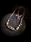 Fortune Nine-Eyed Dzi Necklace
