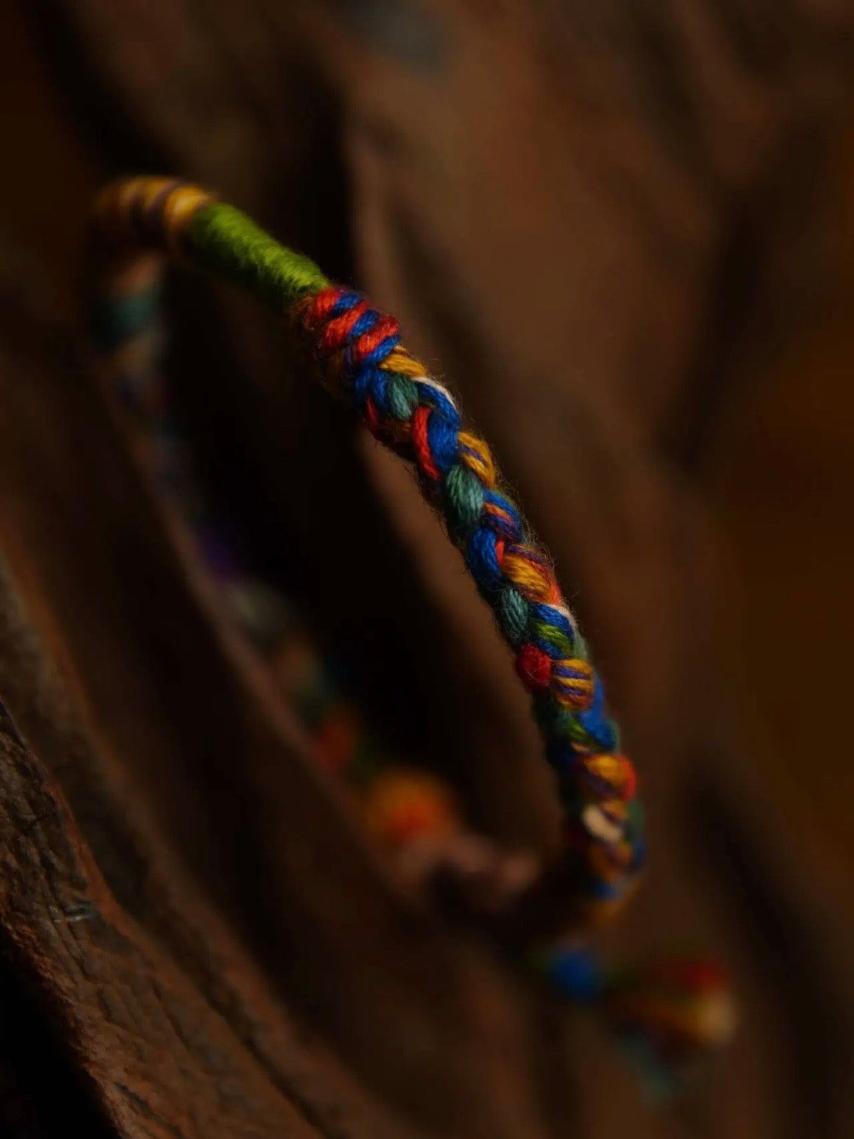 Tibetan Handwoven Five Sacred Colors Fortune Bracelet