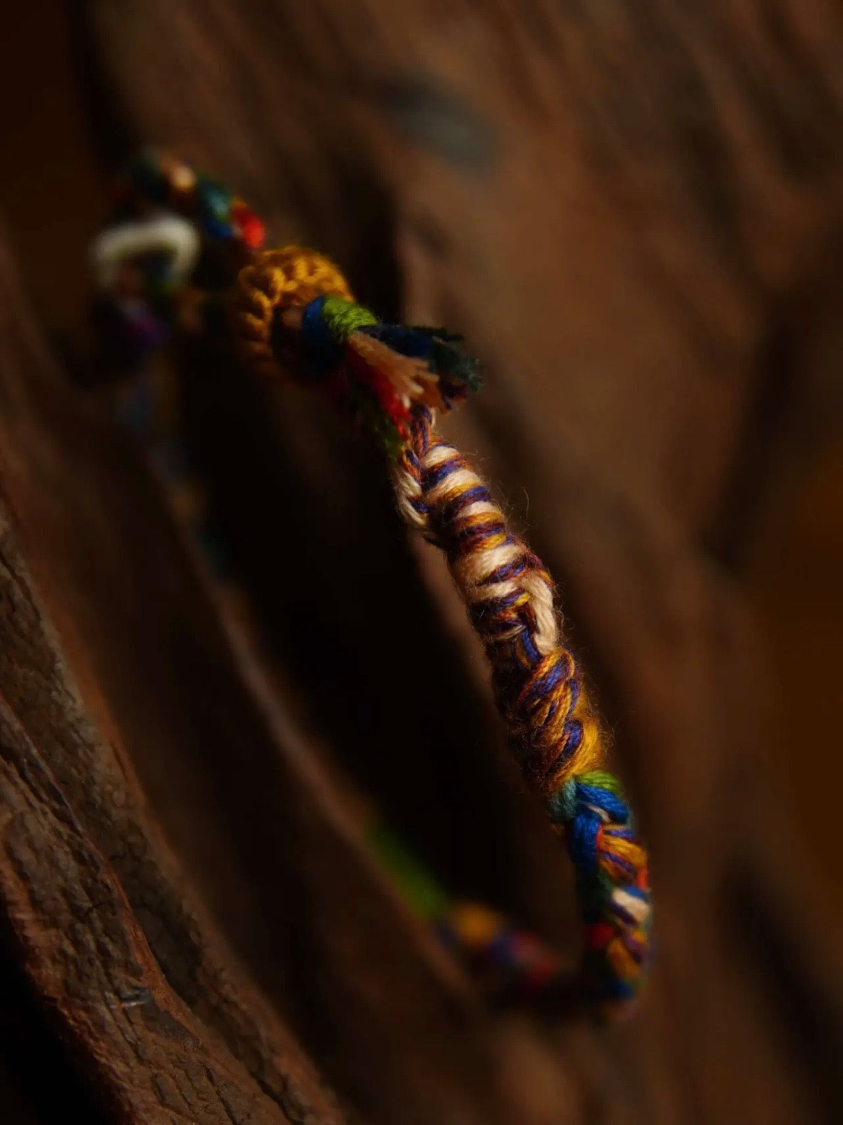 Tibetan Handwoven Five Sacred Colors Fortune Bracelet