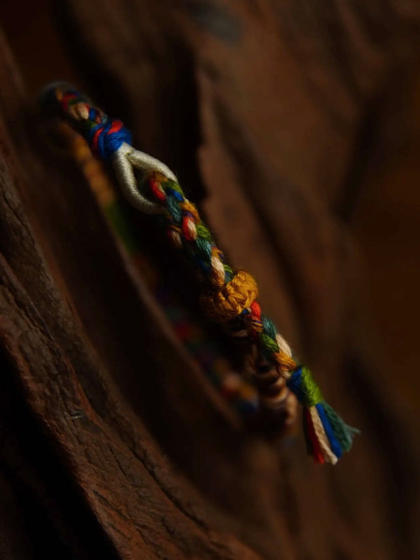 Tibetan Handwoven Five Sacred Colors Fortune Bracelet