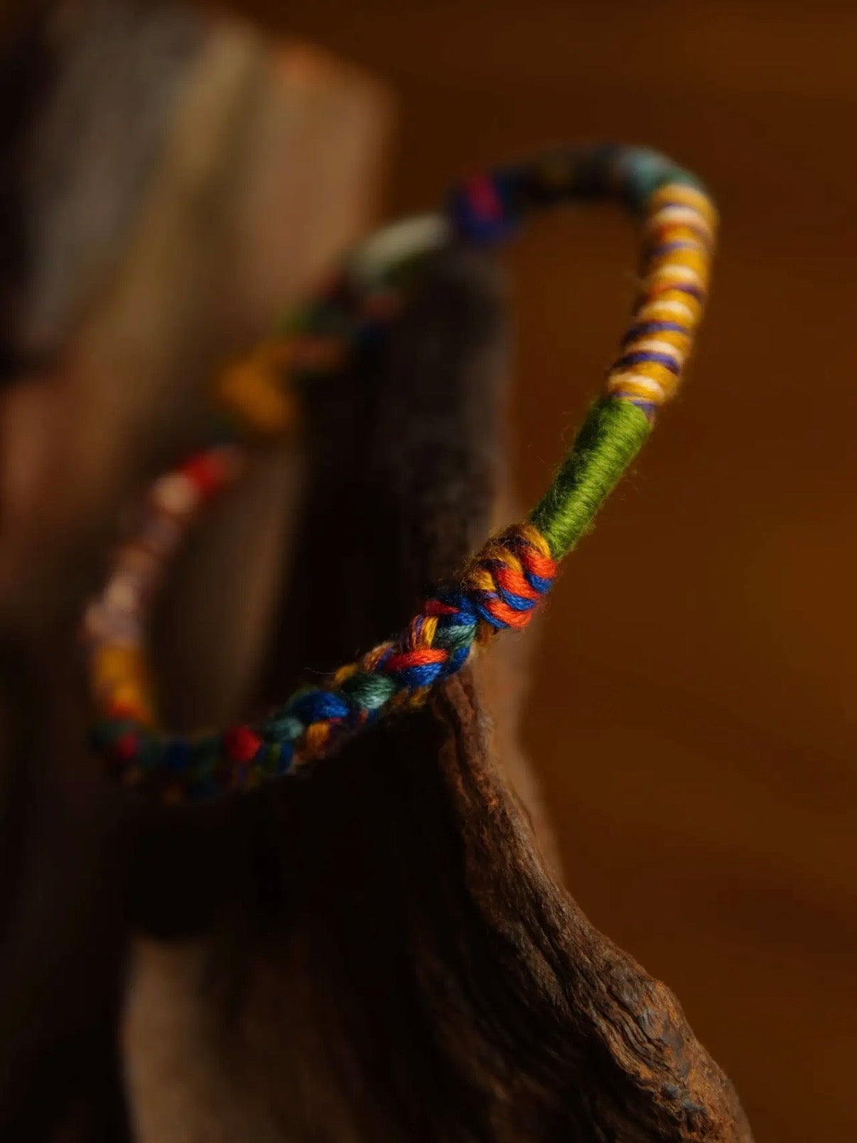 Tibetan Handwoven Five Sacred Colors Fortune Bracelet