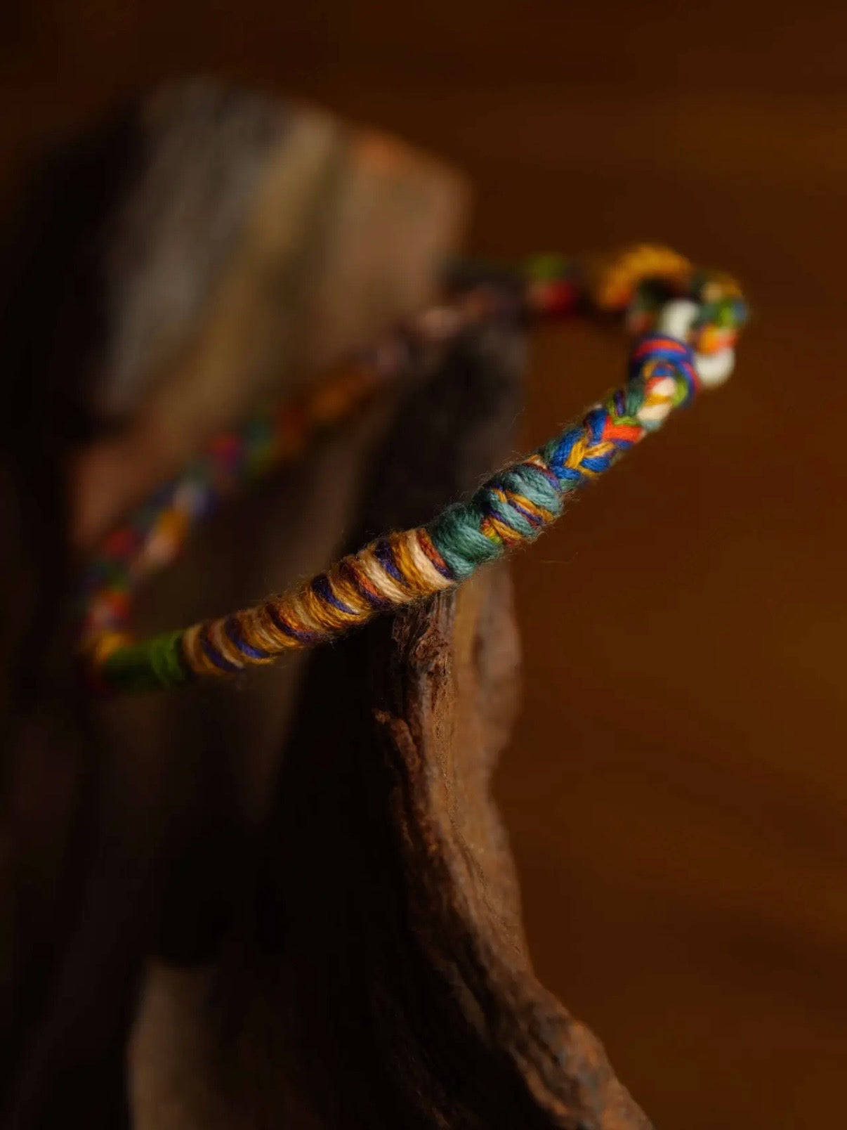 Tibetan Handwoven Five Sacred Colors Fortune Bracelet