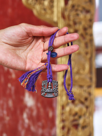 Tibetan Thokcha Stupa Relic Amulet Necklace