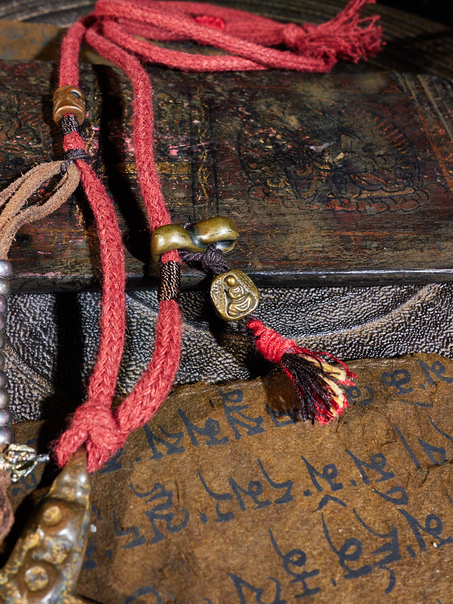 Guardian Protection Sky-Iron Bird Totem Vajra Thokcha Necklace