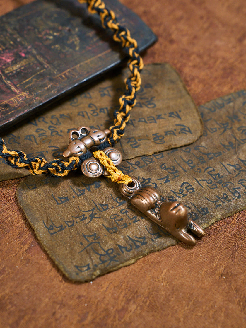 Garuda Thokcha Braid Necklace