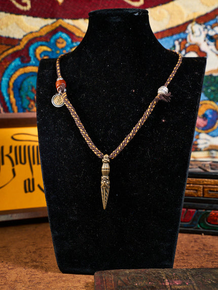 Vajra Thokcha Braid Necklace