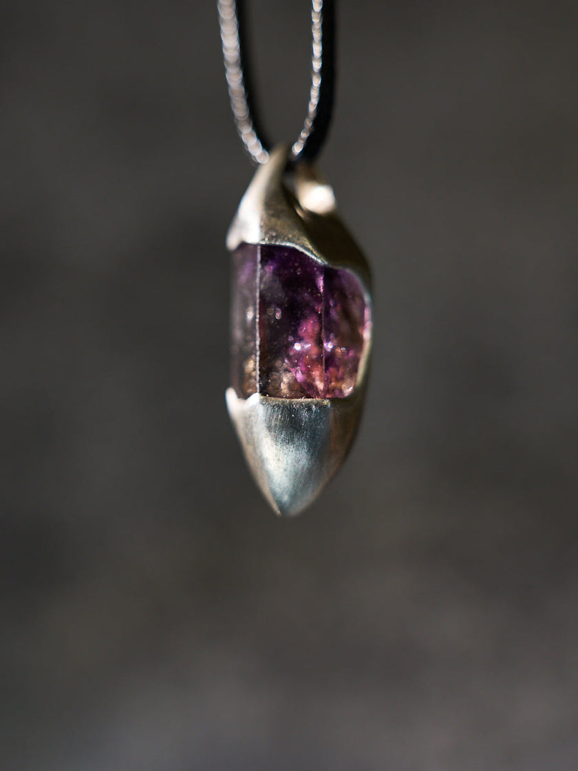 Seven Layers of Calm · Super Seven Amethyst Necklace