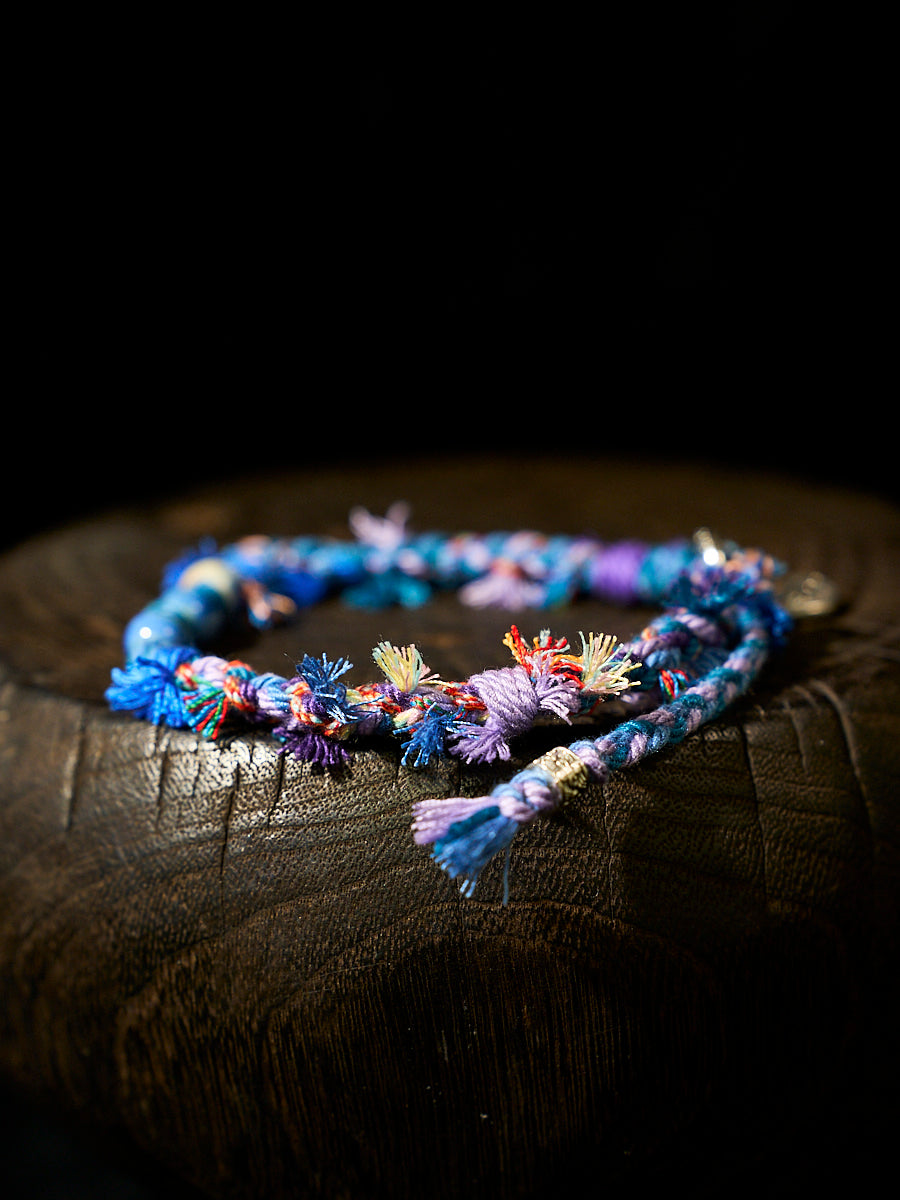 Heart of the World Bracelet | Couple's Bracelet with Blue Symbolism for Love and Connection