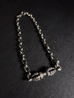Vajra Silver Protection Stering Silver Bracelet