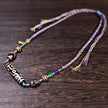 Fortune Nine-Eyed Dzi Necklace
