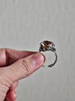 Zashi Lhamo Citrine Wire Wrap Ring