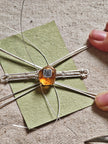 Zashi Lhamo Citrine Wire Wrap Ring