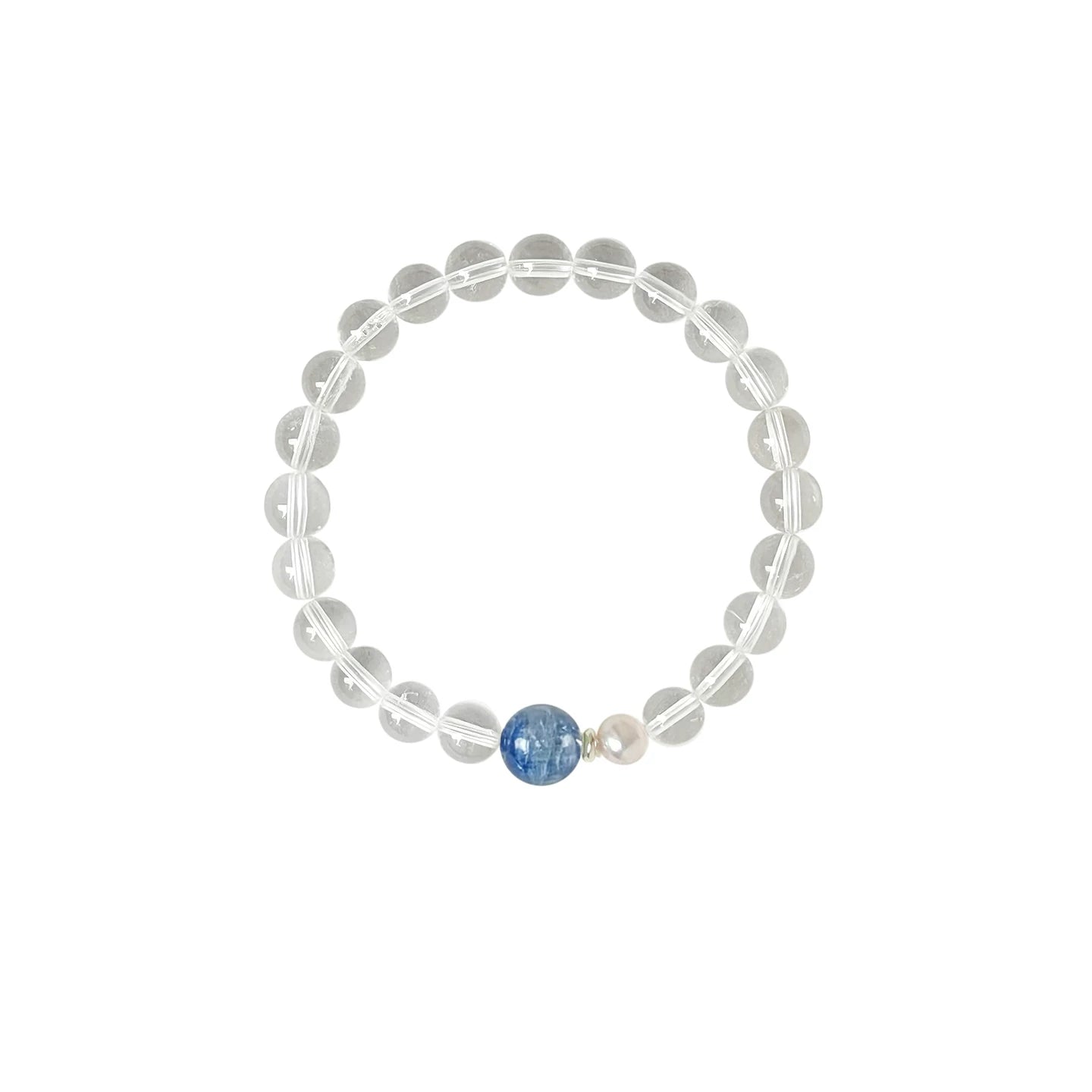 Rainbow Crystal Multi-Stone Bracelet — Clear Quartz, Amethyst, Tiger Eye & More