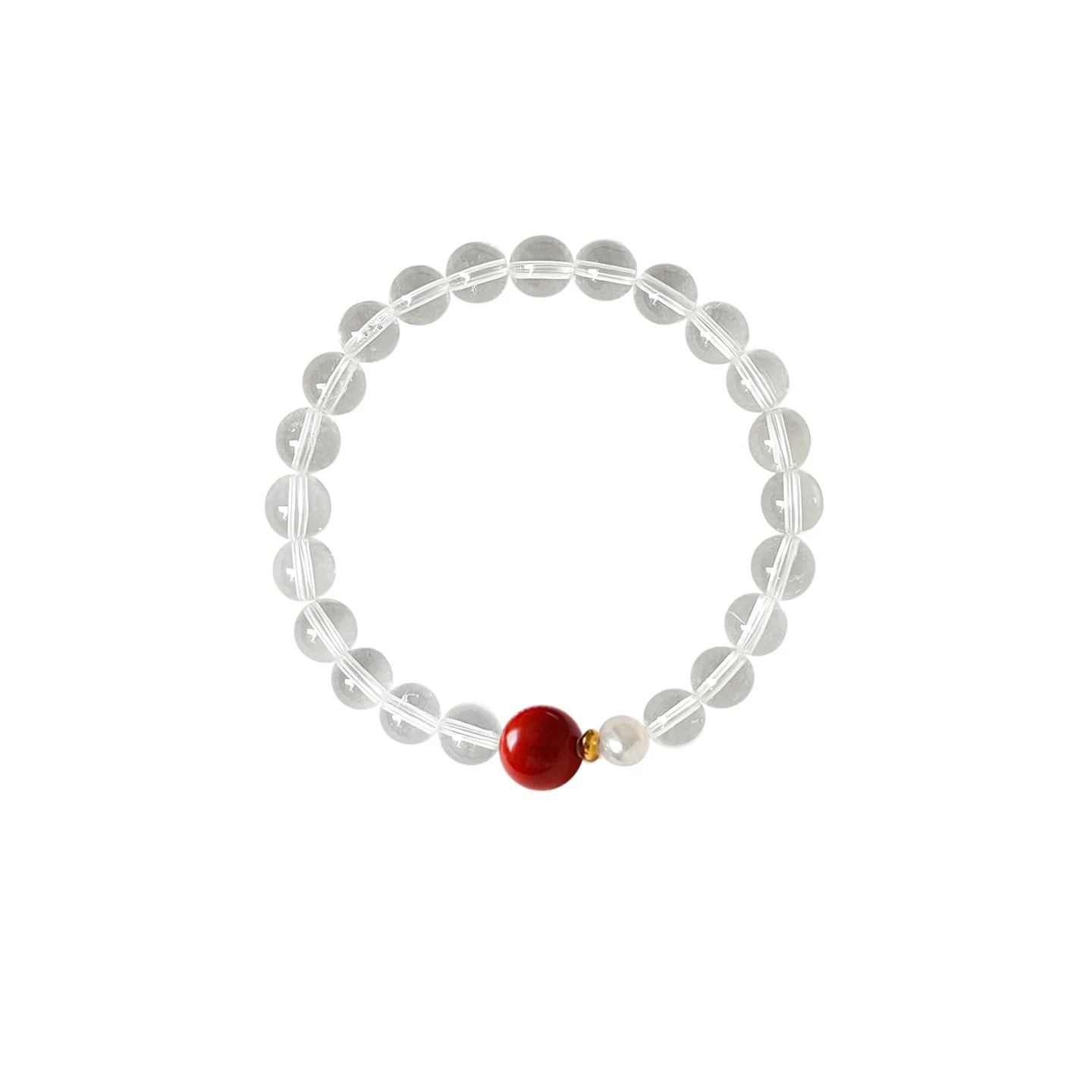 Rainbow Crystal Multi-Stone Bracelet — Clear Quartz, Amethyst, Tiger Eye & More