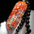Gemstone-Colored Corn Ornament — For Nervous Fingers. Small Rotations. Quiet Return