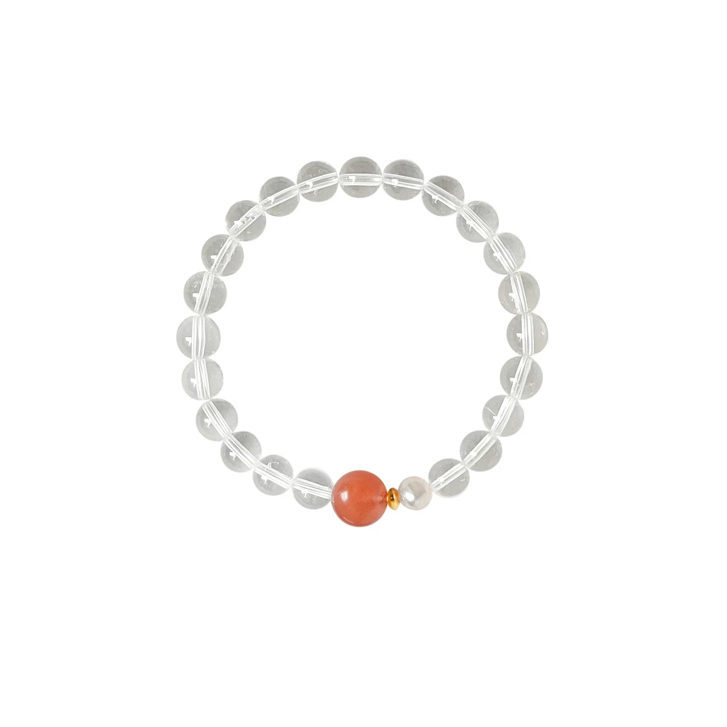 Rainbow Crystal Multi-Stone Bracelet — Clear Quartz, Amethyst, Tiger Eye & More