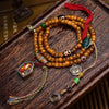 Tibetan Camel Bone 108 Mala Beads – Handcrafted Prayer Necklace