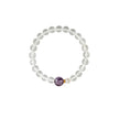 Rainbow Crystal Multi-Stone Bracelet — Clear Quartz, Amethyst, Tiger Eye & More