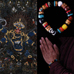 Protective Energy Dzi Tibetan Treasures Bracelet