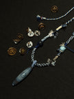 Celestial Calm Tibetan Five-Color Cord Agate Jewelry