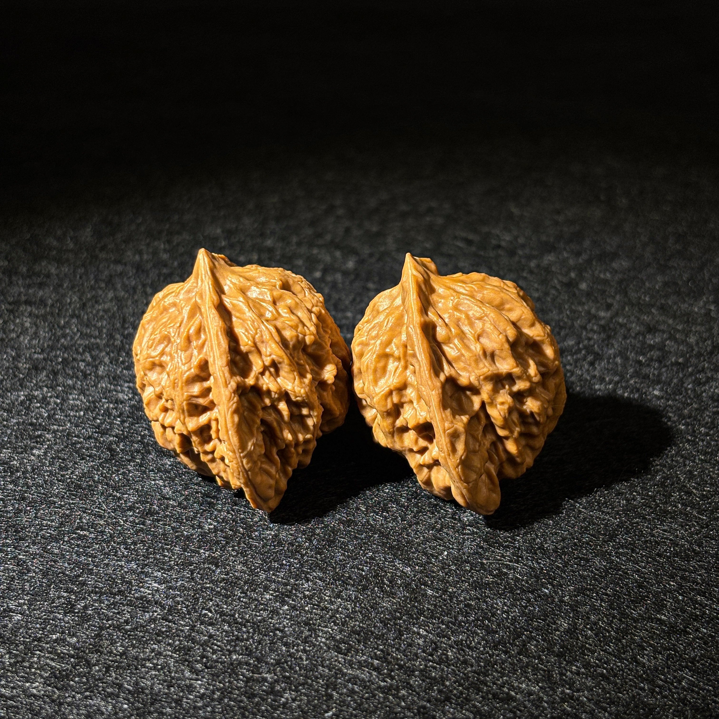 Prince Hat Wenwan Walnuts — One of the Four Famous Walnuts. Elegant Shape. Fast Patina. Daily Play.