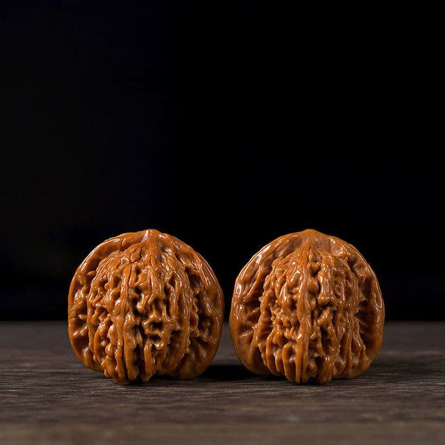 Beginner-Friendly Wenwan Walnuts — For Stress Relief & Hand Therapy. Slow Polish. Deep Glow
