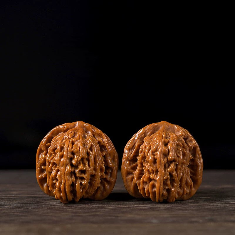 Beginner-Friendly Wenwan Walnuts — For Stress Relief & Hand Therapy. Slow Polish. Deep Glow