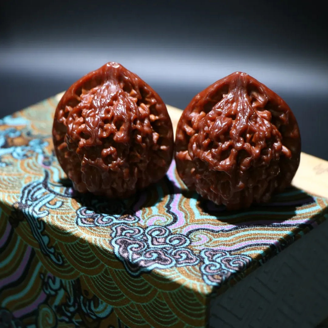 Beginner-Friendly Wenwan Walnuts — For Stress Relief & Hand Therapy. Slow Polish. Deep Glow