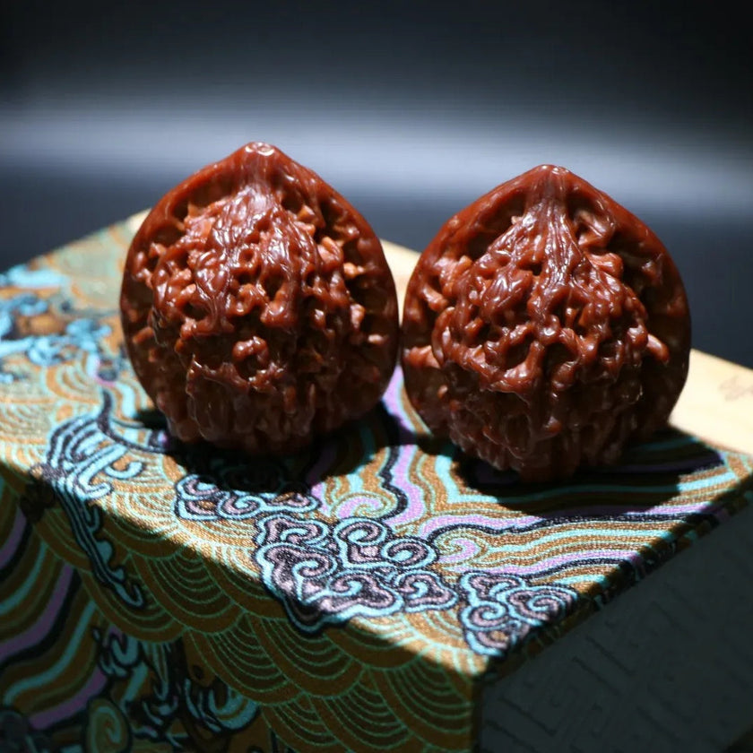 Beginner-Friendly Wenwan Walnuts — For Stress Relief & Hand Therapy. Slow Polish. Deep Glow