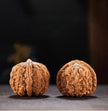 Premium Natural Color Chinese Wenwan Walnut Pair — Stress Relief. Meditation. Natural Patina.