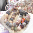Drunken Grape · Garlic-Shaped Bodhi Bracelet — Deep Purple. Gentle Patience. Slow Beauty.